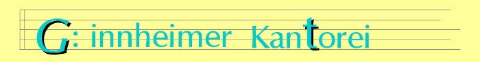 logo ginnheimer kantorei