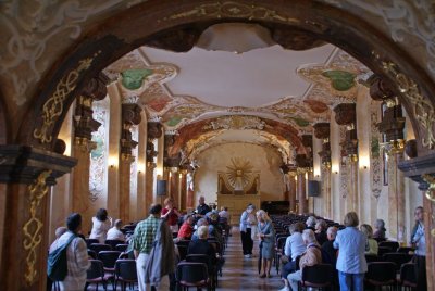 Der Musiksaal der Universität Breslau