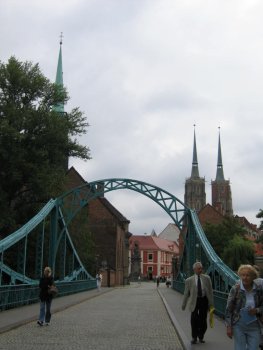 Dombrücke in Breslau Dombrücke in Breslau